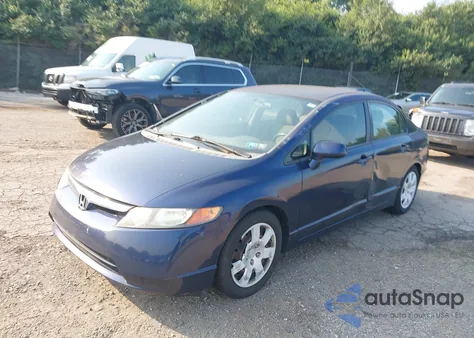 2008 Honda Civic Lx from USA, damaged, VIN 2HGFA16508H517811